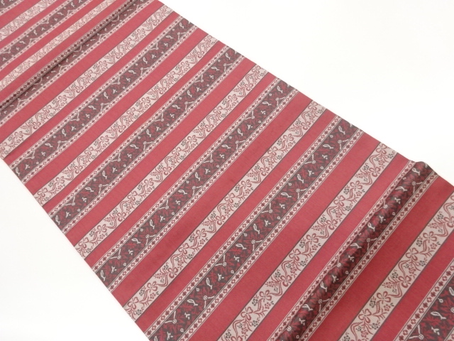 JAPANESE KIMONO / FUKURO OBI / ZENTSU / WOVEN SARASA